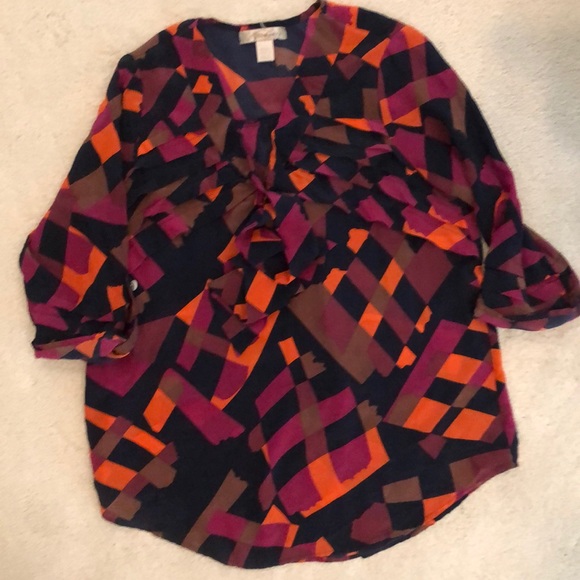 Fall Silk Blouse - Picture 1 of 4